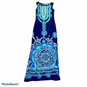 Boho Maxi Dress - Size Small